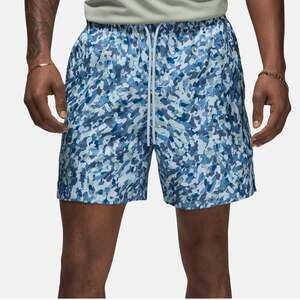 Jordan Men's Essential Poolside Printed Shorts - Blue Tint 2XL